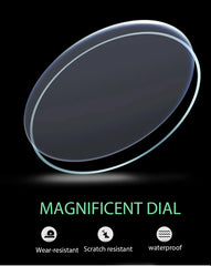 Reloj de pulsera deportivo de cuarzo para hombre, marca de lujo, de moda, resistente al agua hasta 3 ATM, con fecha