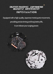 NAVIFORCE Mens Watch Top Brand Luxury Waterproof 24 Hour Date Quartz Watch Man Leather Sport WristWatch Men Waterproof Clock - AKISHOP