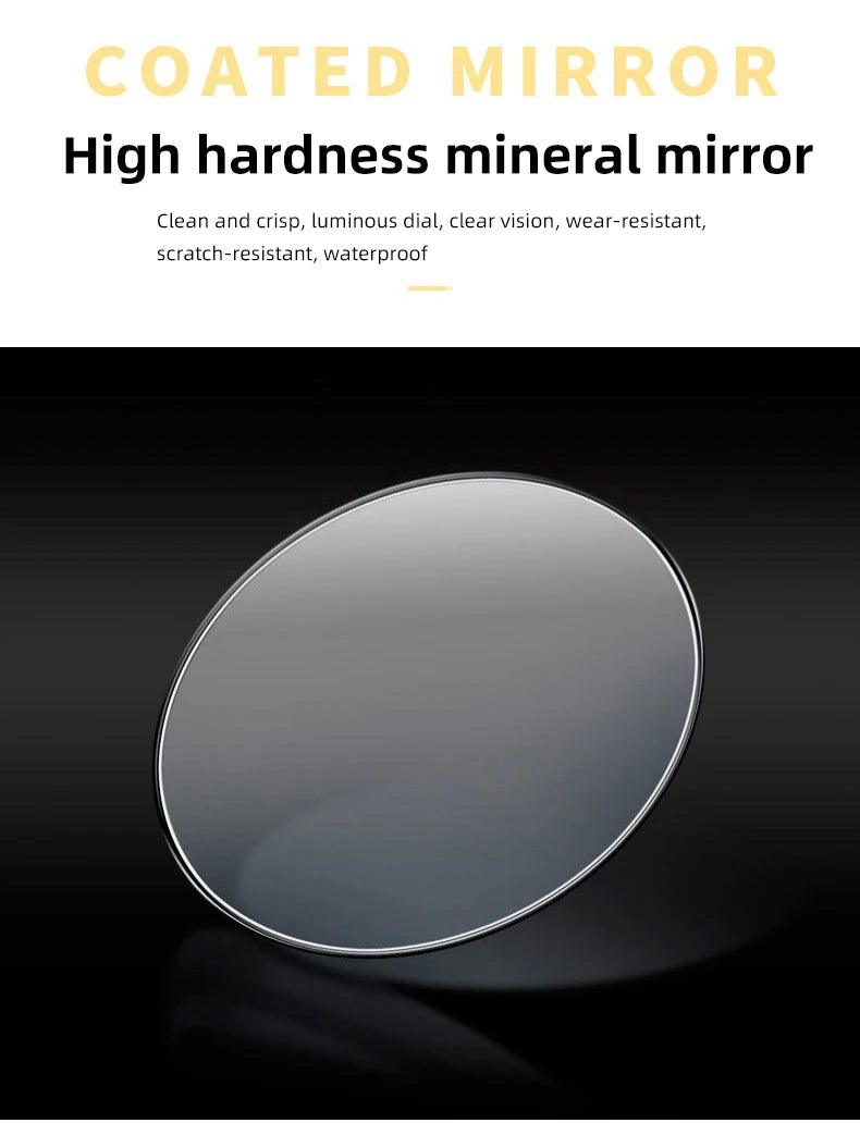 New Brand Men's Watch Fashion Automatic Movement Barrel Luminous Waterproof Clock Sports Male's Silicone Strap Quartz Wristwatch - AKISHOP