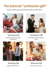 Couple Watches Fashion Trend Original Quartz Wristwatch Waterproof Luminous Date Week His and Her Watch Lover Gift - AKISHOP